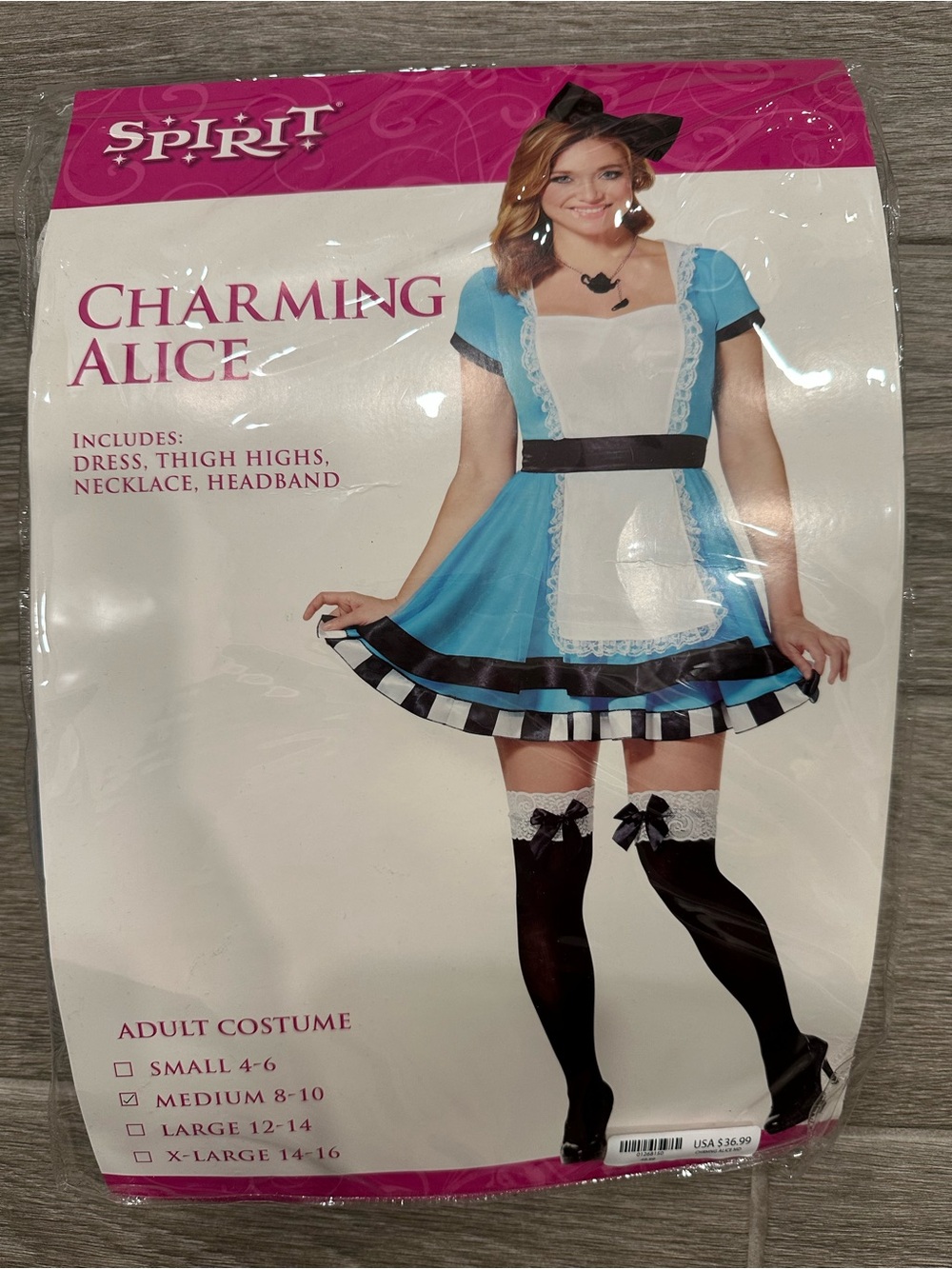 Charming Alice Adult Costume